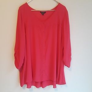 George blouse orange 2x